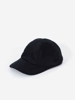 A2 paperboy cap | heavy cotton | black