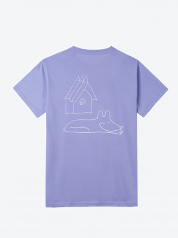 airbag craftworks house dog | back print | lavender