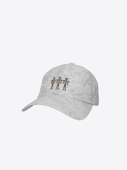 the trilogy tapes ttt | dogu washed nylon ripstop 6 panel | grey
