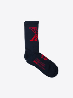 rayon vert Xformance Socks | Golgotha Black