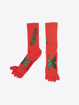 rayon vert Rot Socks | Blood Red
