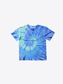 airbag craftworks children t-shirt | mini skate | blue tie dye