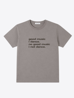 airbag craftworks good music i dance | black on stone
