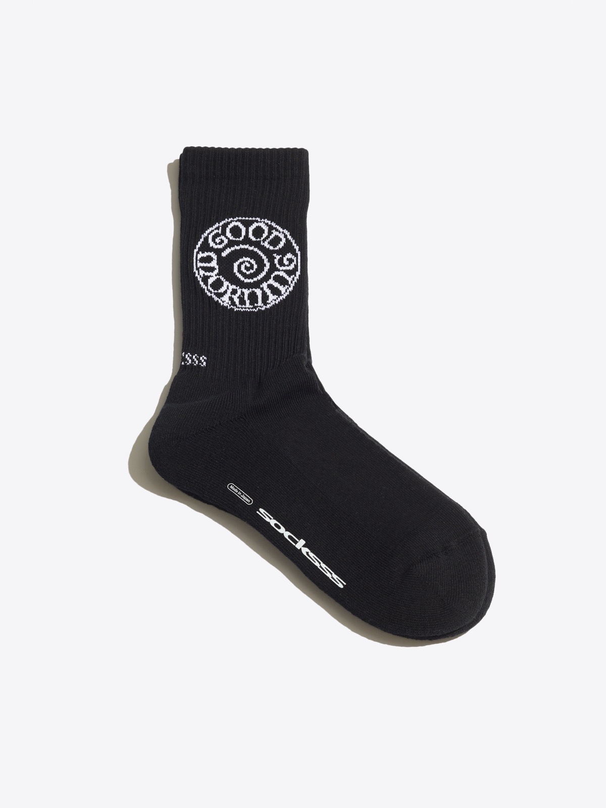 good morning tapes Socksss x Good Morning Tapes Sock | black