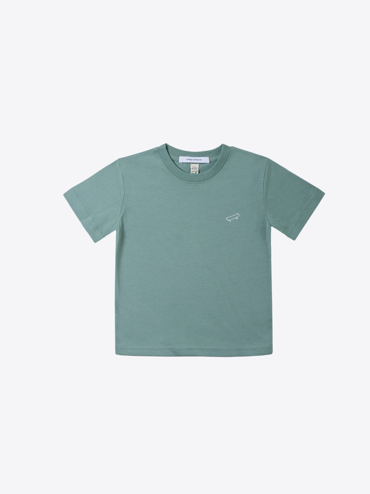 A2 children t-shirt | mini skate | green
