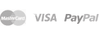 visa, mastercard, paypal